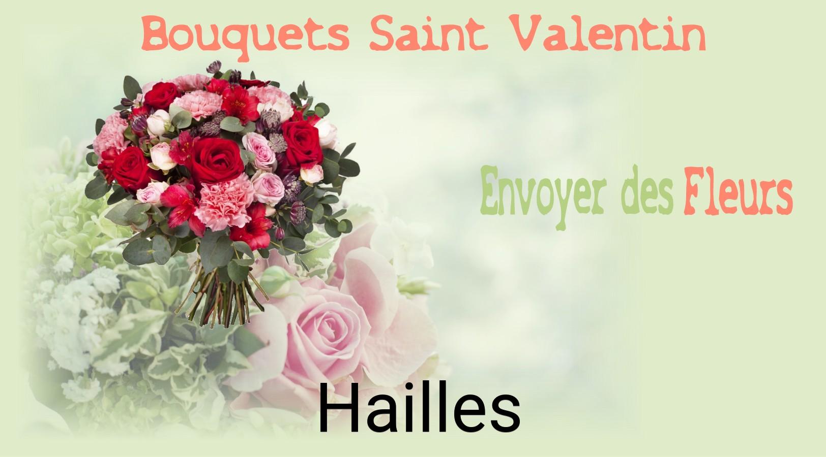 Roses de Saint-Valentin livrées à Hailles